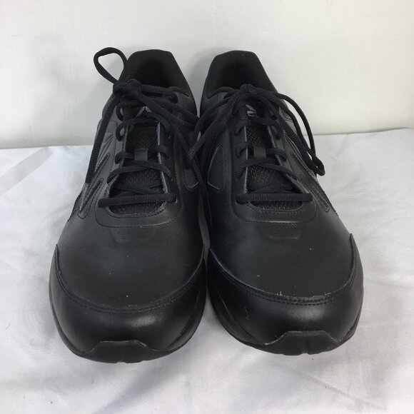 Reebok Mens Walk Ultra DMX Max Black Lace Up Sneaker Size 13 EXCELLENT Condition - Picture 2 of 10